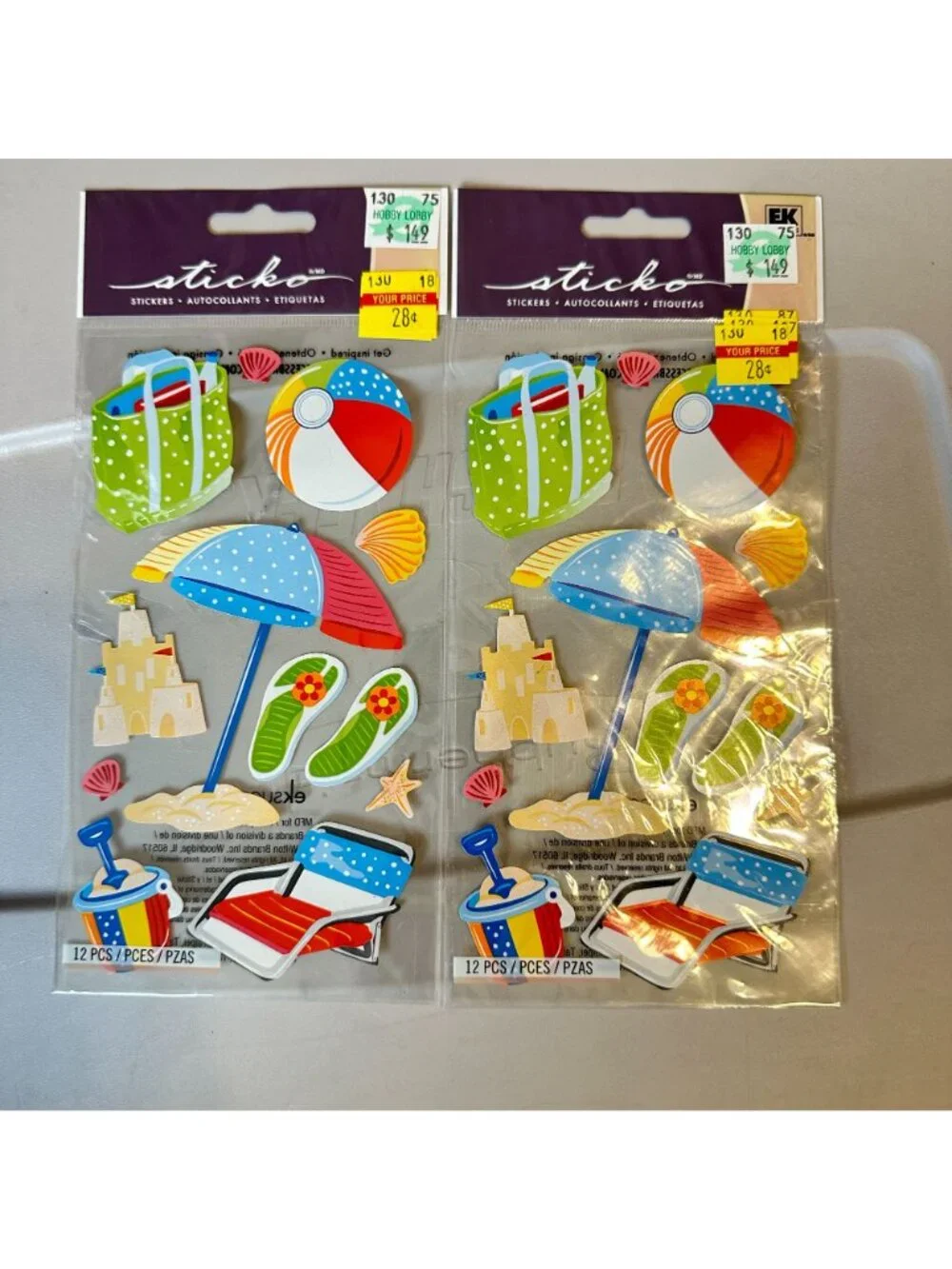 Nautical-Themed Dimensional Sticker Bundle - 14 Packs  Recollections Jolee's By